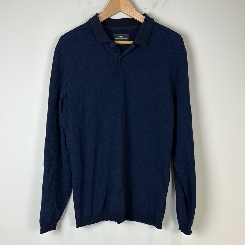 Rodd & Gunn Blue Polo Shirt Classic Style Size Medium